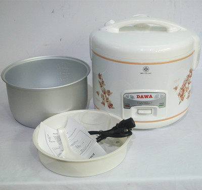 【庫存外貿(mào)DAWA西施煲700W印花白膽 外貿(mào)電飯煲】價格,廠家,圖片,庫存家用電器,佛山市南海威風(fēng)百貨商行-