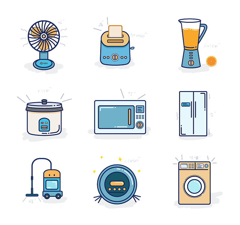 小家電圖標|UI|其他UI |n牛牛 